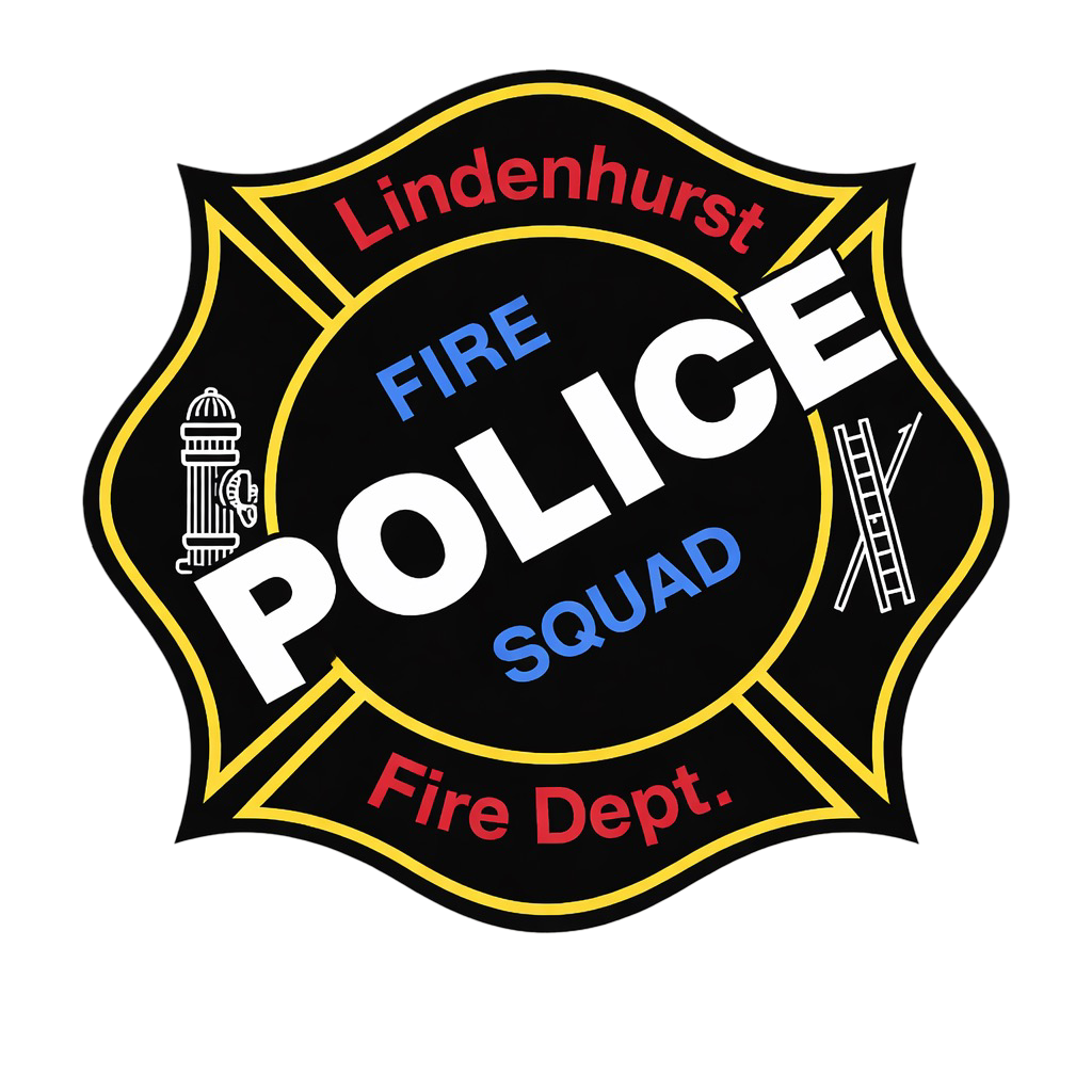 Lindenhurst Fire Police Squad Shield
